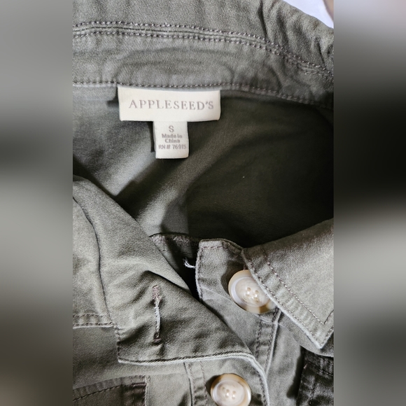 Appleseed's Army Green Small Jacket - Picture 9 of 11
